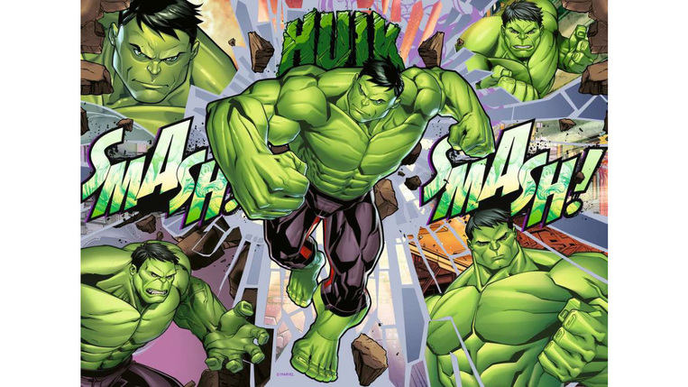 Ravensburger Παζλ 100 XXL κομμάτια - Marvel: Hulk Smash - 12004119