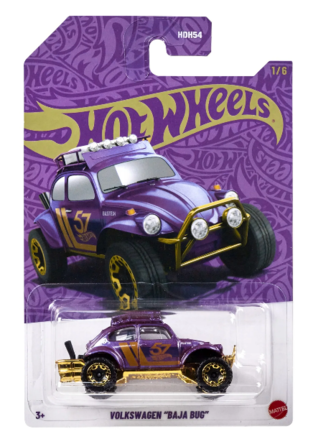 HW Pearl and Chrome Volkswagen ''Baja Bug'' - JDM20