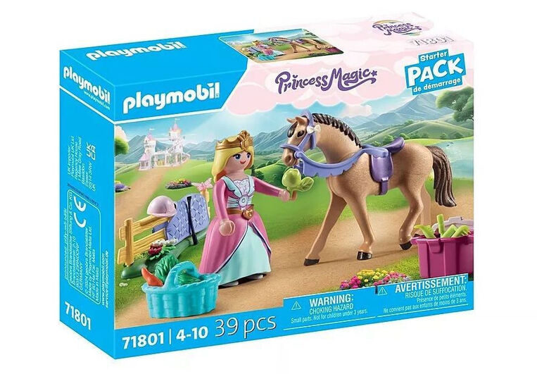 Playmobil Princess Magic Starter Pack Πριγκίπισσα Με Άλογο Ιππασίας - 71801