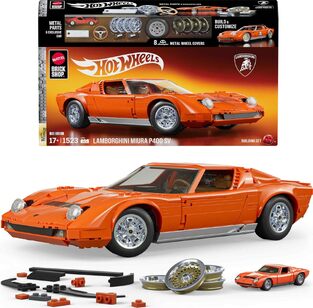 Hot Wheels Brick Shop Premium Lamborghini '71 MIura P400 SV - JHF61
