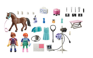Playmobil Country Κτηνιατρείο Αλόγων - 71241