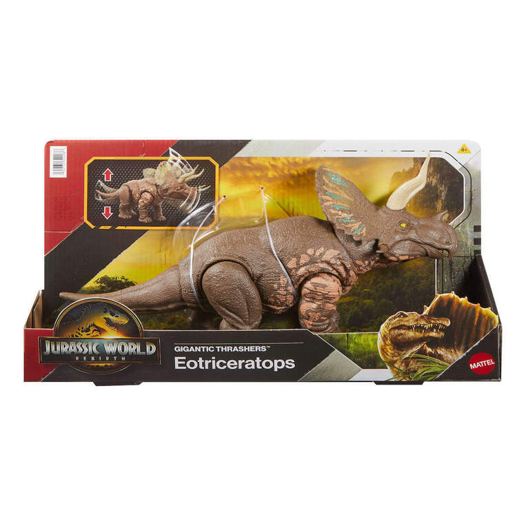 Jurassic World Rebirth: Gigantic Thrashers - Eotriceratops - JGB93