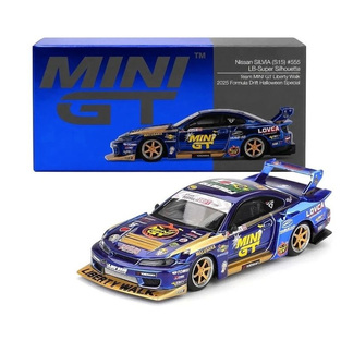 Mini GT Nissan Silvia (S15) #555 - MGT01185R