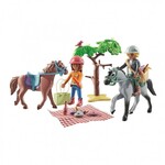 Playmobil Horses Of Waterfall Starter Pack Βόλτα Στην Παραλία Με Την Amelia Και Τον Ben - 71470