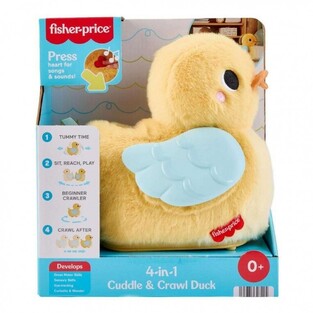 Fisher-Price 4 σε 1 Παπάκι Δραστηριοτήτων Με Κίνηση Και Ήχους - JMX99