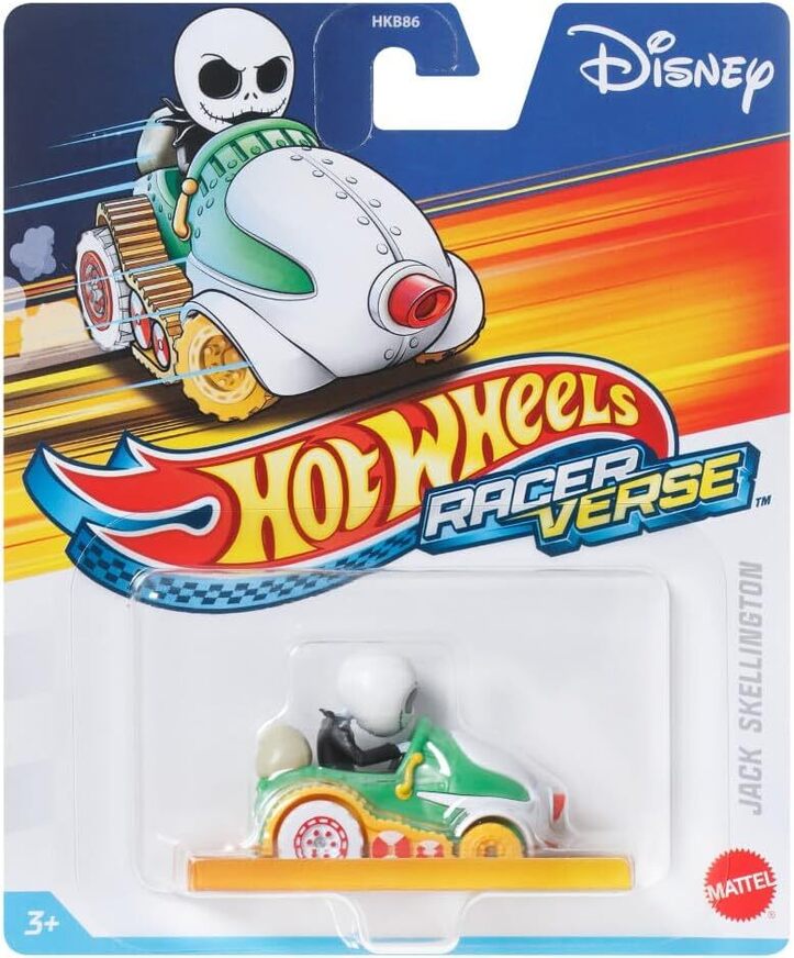 Hot Wheels Racer Verse Jack Skellington - HKC03