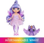 Rainbow High Littles Rainbow Fantasy Fairies - Amethyst Willow Doll - 543435EUC