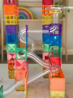 Connetix Ball Run Pack Μαγνητικά Τουβλάκια Κατασκευών 92τμχ - CT-R-00092-BR