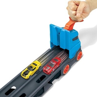 Hot Wheels Νταλίκα Πίστα 2σε1 - GVG37