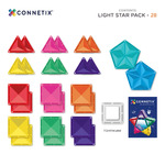 Connetix Magnetic Tiles Light Star Pack 28 Pieces - CT-L-00028-ST