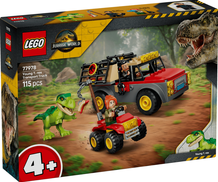 LEGO Jurassic World Young T. rex Transport Truck - 77978 