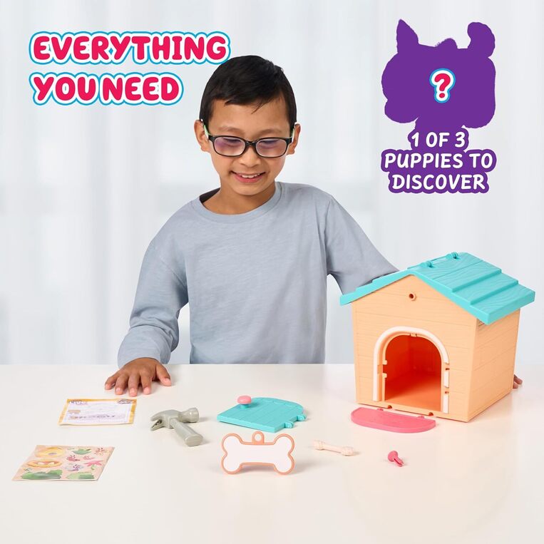 Little Live Pets My Puppy’s Home Mini Playset – Γαλάζιο Σπιτάκι Mε Κουταβάκι Έκπληξη - LLP26616