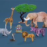 Mier Edu Μαγνητικό Puzzle All About Animals - GRAF00110