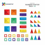 Connetix Rainbow Starter Pack Μαγνητικά Τουβλάκια Κατασκευών 60τμχ. - CT-R-00060-ST