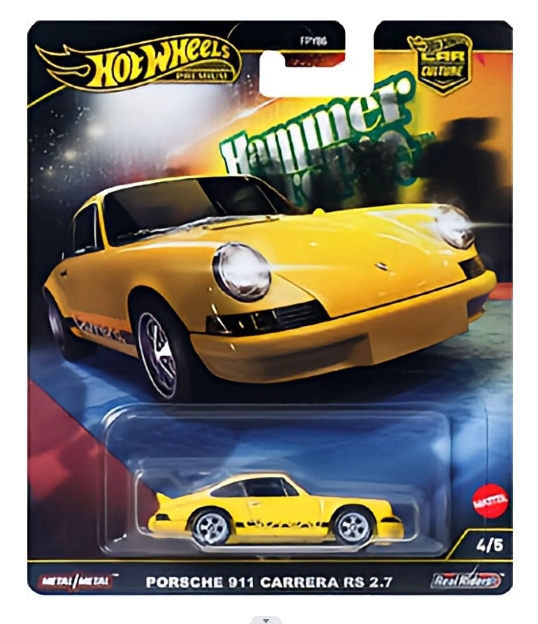 Hot Wheels Premium - Porsche 911 Carrera RS 2.7 - HRW07