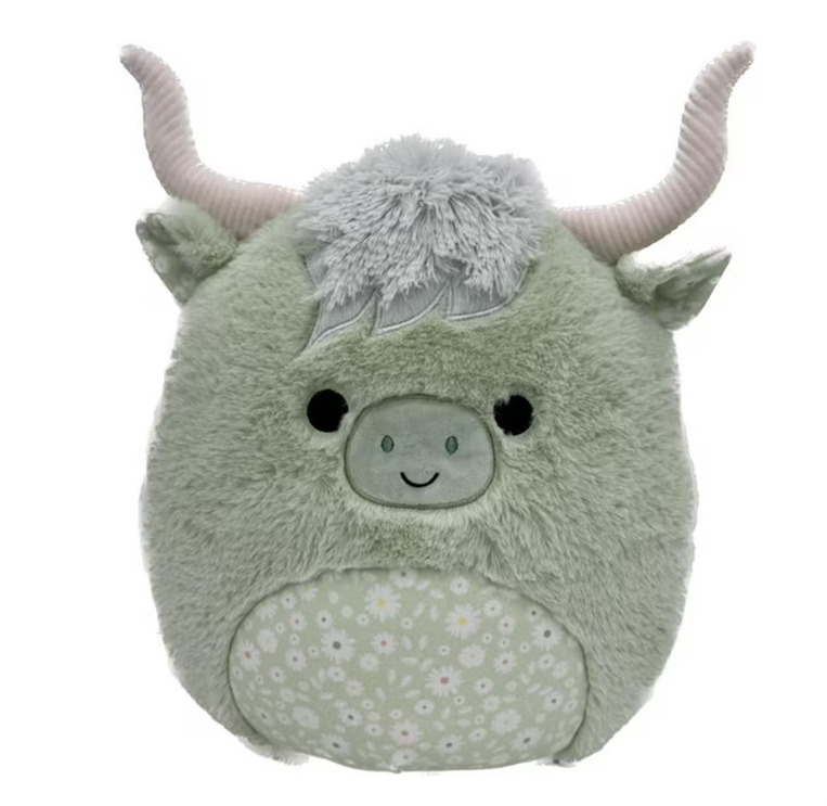 Squishmallows Fuzzamallow Λούτρινo 30,5Cm Iver H Αγελάδα - SQER00705