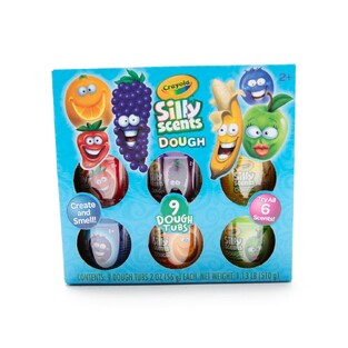 Crayola Silly Scents Dough Σετ Με 9 Βαζάκια - FK2185