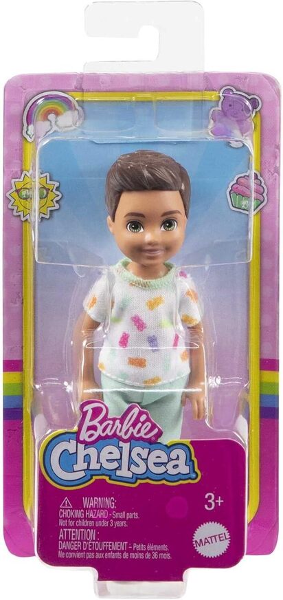 Barbie Chelsea - Αγοράκι Με Καστανά Μαλλιά - HGT06