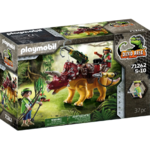 Playmobil Dino Rise Εξερευνητής Και Τρικεράτωψ - 71262