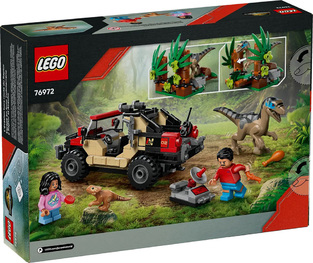 Lego Jurassic World Raptor Off-road Escape 