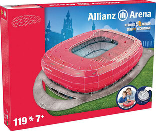 3D Puzzle Bayern F.C. Allianz Arena 119 Κομμάτια - GPZ15135