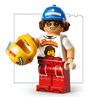 LEGO Editions McLaren Mastercard F1 Team Aryton Senna's Helmet - 43024