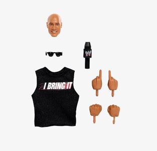 WWE: Elite Figures – WWE The Rock - JHV03