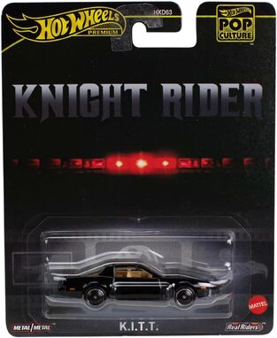 Hot Wheels Premium POP Culture Knight Rider K.I.T.T. Die Cast Car - JBL71