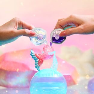 LOL Surprise Mermaids Makeover Magic Tots with DIY Wearable Lip Gloss - 596301EUC