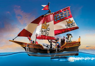 Playmobil Pirates Πειρατική Γαλέρα "Ο Βασιλιάς των Πειρατών" - 71418