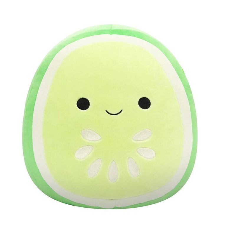 Squishmallows Λούτρινο Carmichael Green Cucumber Slice 30,5εκ - SQCR06626