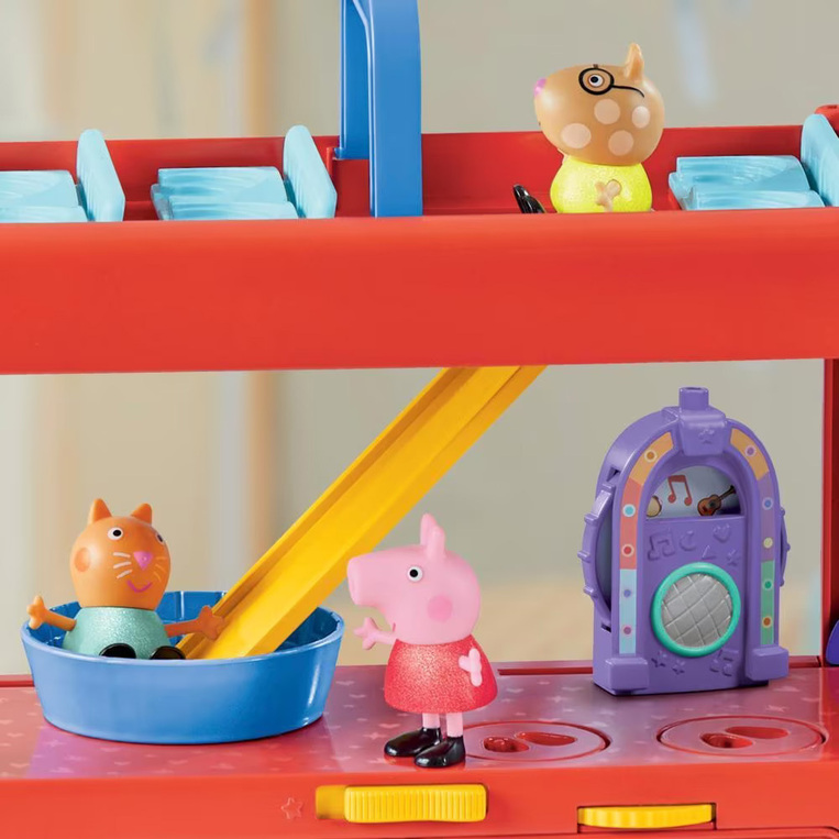 Peppa Pig: Peppas 2-In-1 - Party Bus Playset - F8881