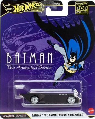 Hot Wheels Premium Pop Culture Batman: The Animated Series Batmobile - JHW88 