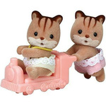 Sylvanian Families Walnut Squirrel Twins - SF5421
