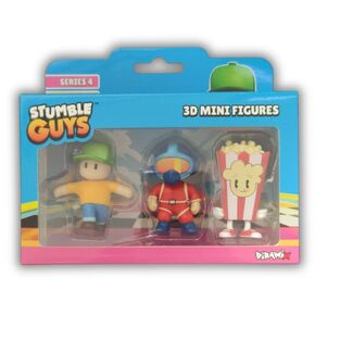 Stumble Guys Series 4 | 3D Mini Figures 3 Pack Διάφορα Σχέδια - FK40003