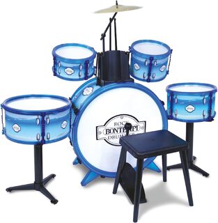 Bontempi Drum Set 6 pcs With Stool And 2 Sticks - 514831