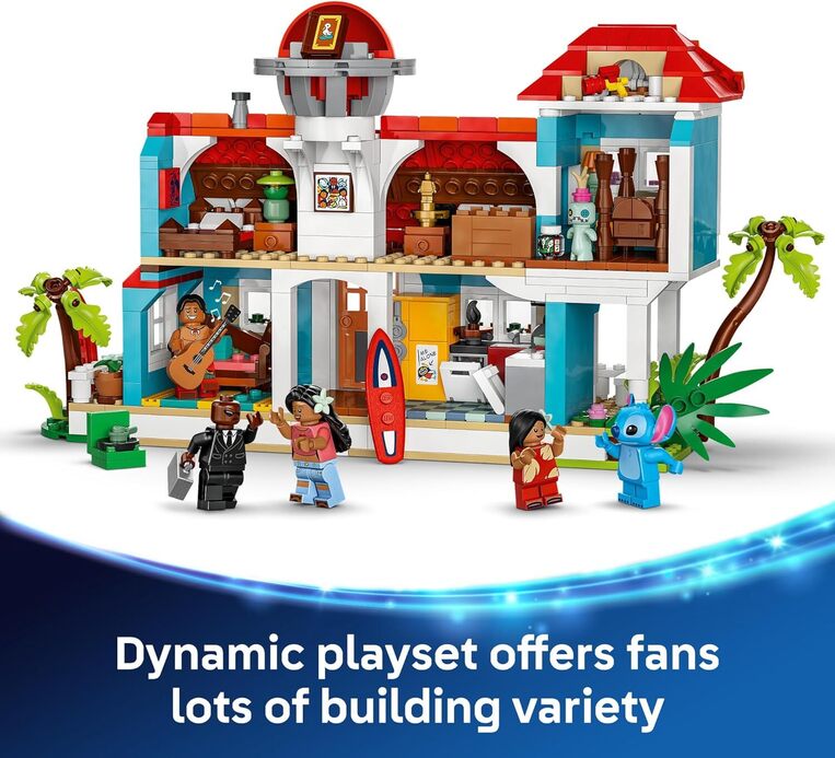 Lego Disney Classic Lilo And Stitch Beach House 