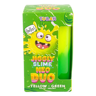 Tuban Jiggly Slime Neo Duo Κίτρινο-Πράσινο - TU3810