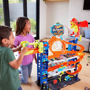 Hot Wheels City Απόλυτο Γκαράζ με Δράκο - HKX48