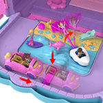 Polly Pocket Pollyville™ Resort Roll Away™ Βαλιτσάκι - HKV43