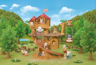 Sylvanian Families Adventure Tree House Gift Set -Camping Edition - SF5668