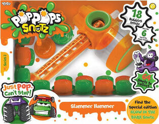 Poppops Snotz Slammer Hammer Και 18 Pop Pops - Πράσινο - 50043