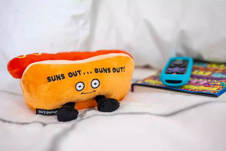 Punchkins Λούτρινο Hot Dog "Suns Out Buns Out!" - GC99700