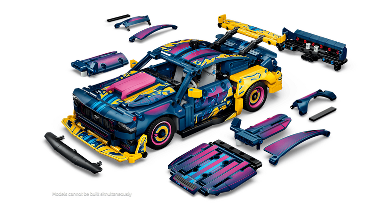 LEGO Technic Custom Garage Ford Mustang GT Car - 42236