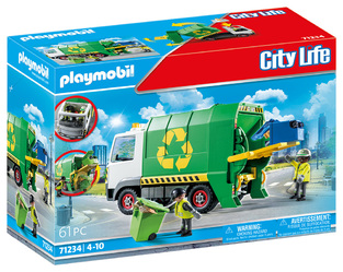 Playmobil City Life Όχημα Συλλογής Ανακυκλώσιμων Απορριμμάτων - 71234