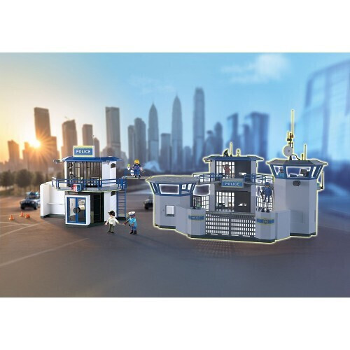 Playmobil City Action Αστυνομικό Τμήμα Με Δωμάτιο Ερευνών - 71874
