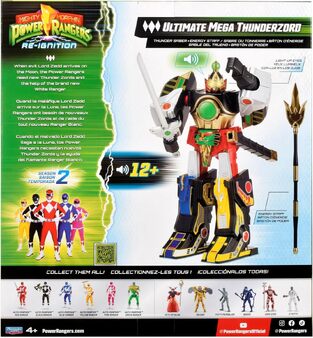 Mighty Morphin Power Rangers - Action Figure - Ultimate Mega Thunderzord - PLA68695