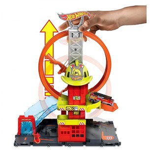 Hot Wheels City Πίστα Πυροσβεστικός Σταθμός - HKX41