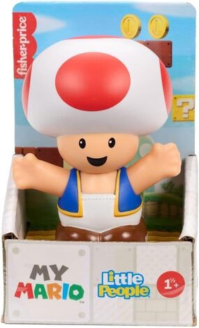 Little People Collector: Super Mario - My Mario: Toad (7cm) - JHG68