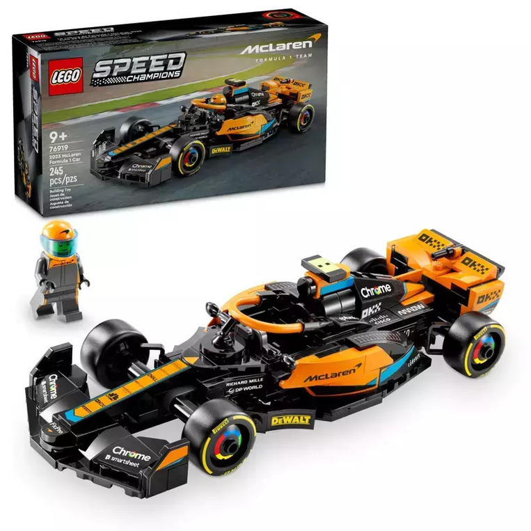 LEGO Speed Champions 2023 McLaren Formula 1 Race Car - 76919